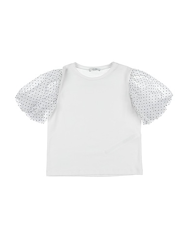 LIU •JO T-shirt Bianco 95% Cotone, 5% Elastan, Poliestere