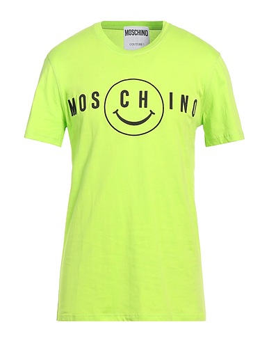 MOSCHINO T-shirt Verde 100% Cotone organico