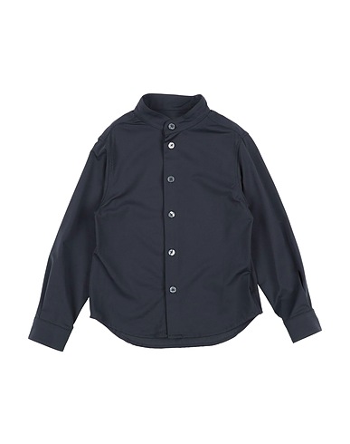 RRD Solid color shirt Midnight blue 86% Polyamide, 14% Elastane