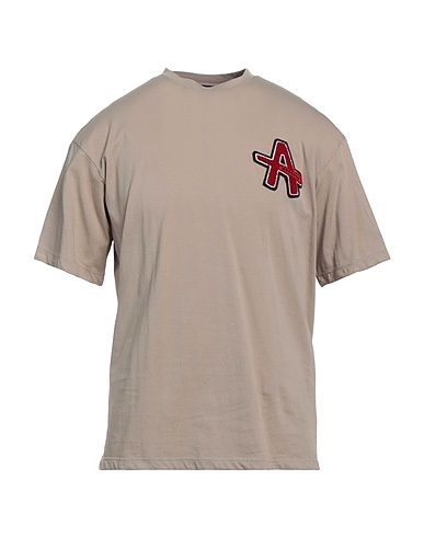ASENSYO T-shirt Beige 100% Cotton