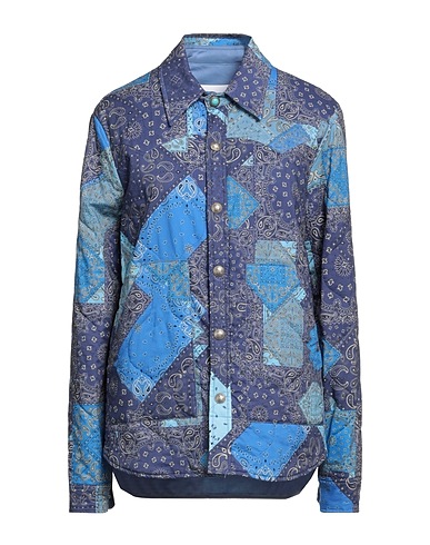 BLAST-OFF Patterned shirts & blouses Purple 100% Cotton