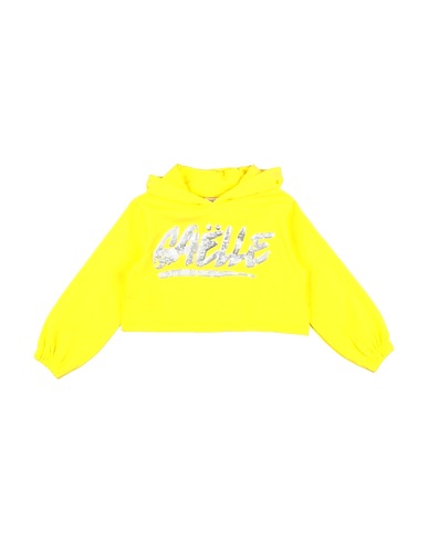GAëLLE Paris Sweatshirt Gelb 95% Baumwolle, 5% Elastan