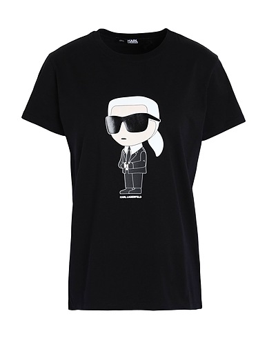 KARL LAGERFELD T-shirt IKONIK 2.0 KARL T-SHIRT
 Black 100% Organic cotton