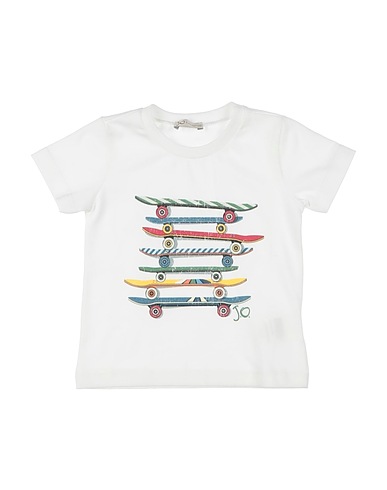 J.O. Milano T-shirt White 94% Cotton, 6% Elastane
