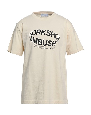 AMBUSH T-shirt Avorio 100% Cotone