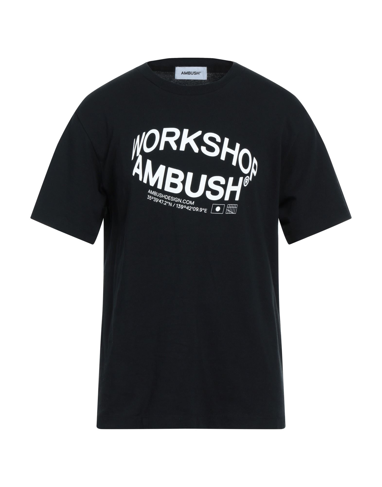 【AMBUSH】ベーシックTシャツ AMBUSH | ベーシックTシャツ ブラック メンズ | YOOX