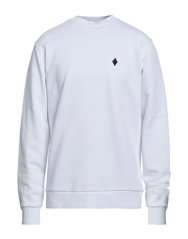 MARCELO BURLON Sweatshirt White 100% Cotton, Elastane, Polyester