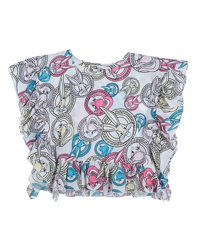 MONNALISA Top White 100% Cotton