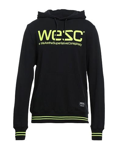 WESC Hooded track jacket  Black 100% Cotton