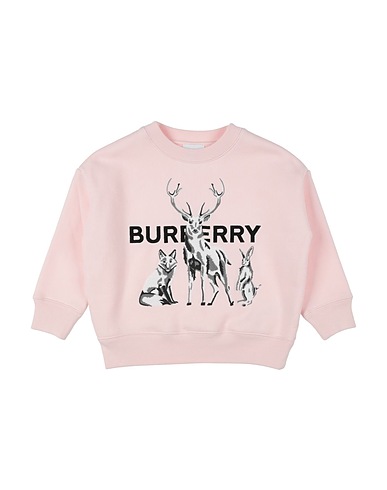 BURBERRY Sweatshirt Light pink 75% Cotton, 25% Polyester