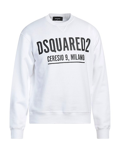 DSQUARED2 Толстовка Белый 100% Хлопок