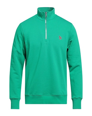 PS PAUL SMITH Sweatshirt Green 100% Organic cotton