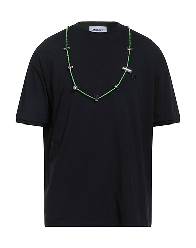 AMBUSH T-shirt Black 100% Cotton, Polyester