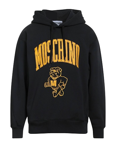 MOSCHINO Felpa COUTURE Nero 100% Cotone