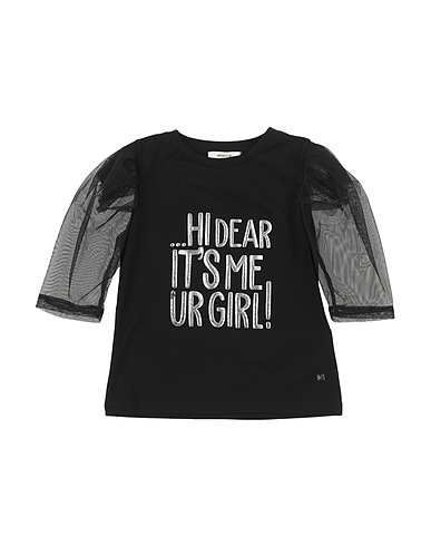 KOCCA T-shirt Black 95% Cotton, 5% Elastane, Polyester