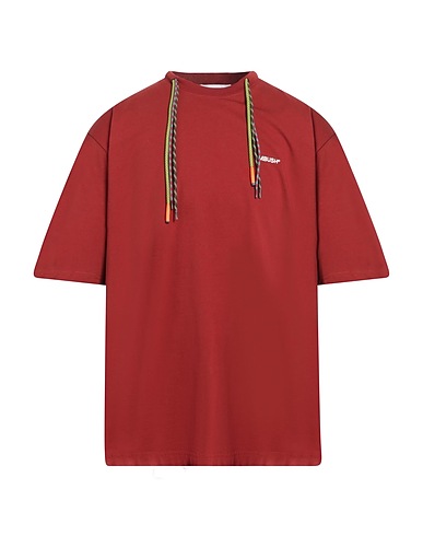 AMBUSH T-shirt Brick red 100% Cotton, Polyester