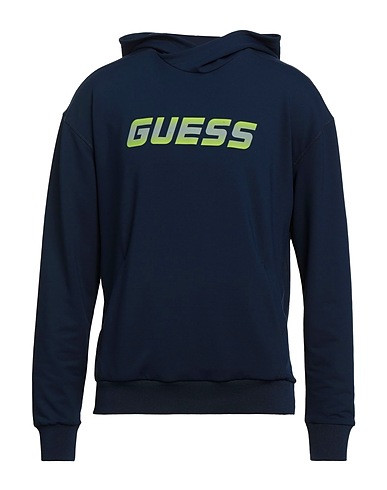 GUESS Hoodie Nachtblau 60% Polyester, 40% Recyceltes Polyamid