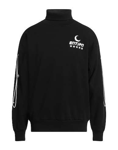 ENTERPRISE JAPAN Felpa Nero 100% Cotone