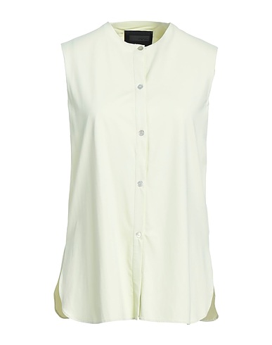 RRD Camicie e bluse tinta unita Verde chiaro 86% Poliammide, 14% Elastan