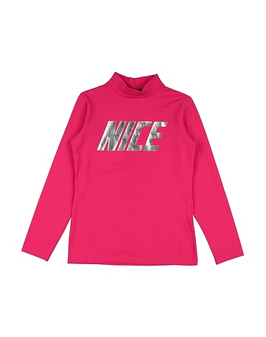 NICEBRAND T-shirt Fuchsia 90% Cotton, 10% Elastane