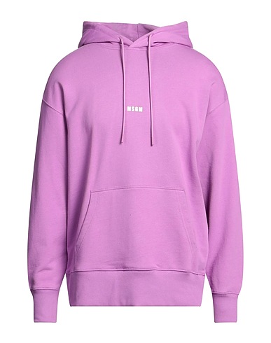 MSGM Hooded sweatshirt Mauve 100% Cotton