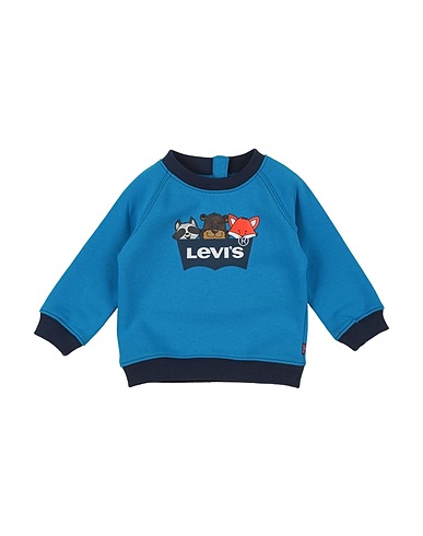 LEVI'S Sweatshirt Azure 55% Cotton, 45% Polyester