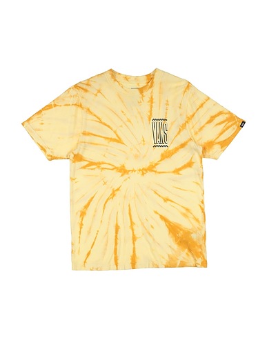 VANS T-shirt Yellow 100% Cotton