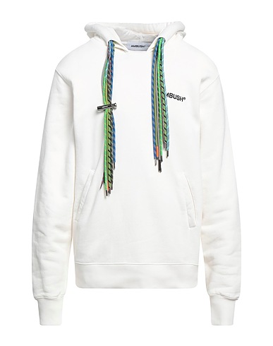 AMBUSH Hooded track jacket  White 100% Cotton, Polyester