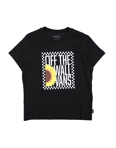 VANS T-shirt Black 100% Cotton