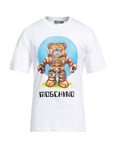 MOSCHINO T-shirt White 100% Organic cotton