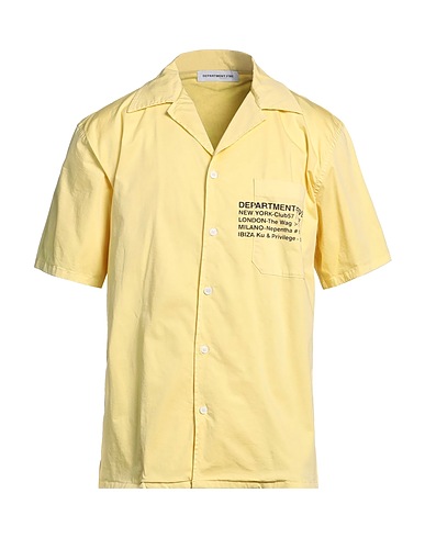 DEPARTMENT 5 Camicie Giallo 97% Cotone, 3% Elastan