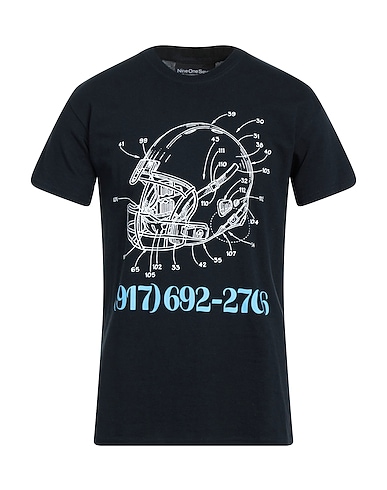 NINE ONE SEVEN T-shirt Black 100% Cotton