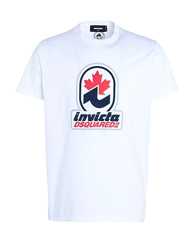 INVICTA x DSQUARED2 T-shirt White 100% Cotton