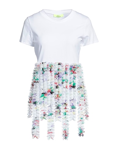 ACTITUDE by TWINSET T-shirt White 95% Cotton, 5% Elastane, Polyester