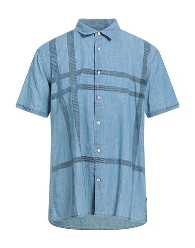 BARBOUR Denim shirt Blue 100% Cotton