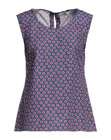 CALIBAN Top Taubenblau 100% Baumwolle