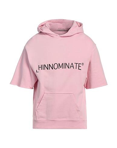 HINNOMINATE Hooded sweatshirt Pink 100% Cotton