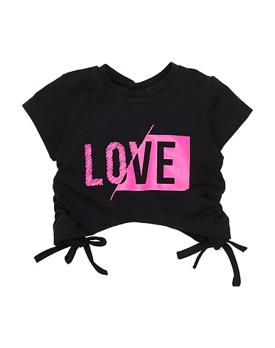 FUN & FUN T-shirt Nero 96% Cotone, 4% Fibre elastiche