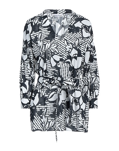 LE SARTE PETTEGOLE Top Black 100% Cotton