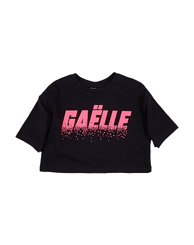GAëLLE Paris T-shirt Nero 93% Cotone, 7% Elastan