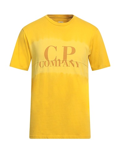 C.P. COMPANY T-shirt Yellow 100% Cotton