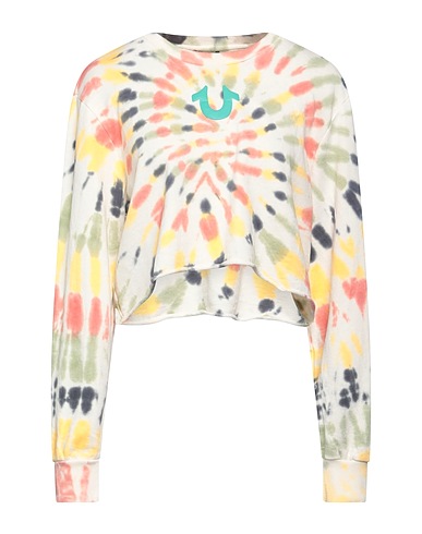 TRUE RELIGION Sweatshirt Ivory 80% Cotton, 20% Polyester