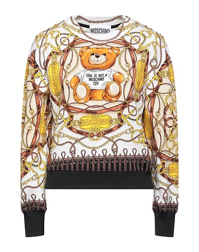 MOSCHINO Φούτερ COUTURE Φίλντισι 100% Βαμβάκι