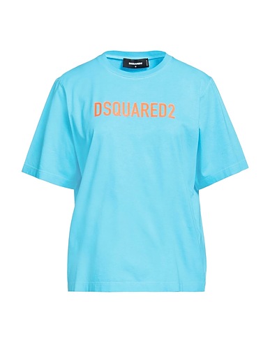 DSQUARED2 T-shirt Azure 100% Cotton