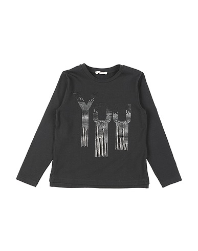 LAURA BIAGIOTTI DOLLS T-Shirt Schwarz 95% Baumwolle, 5% Elastan