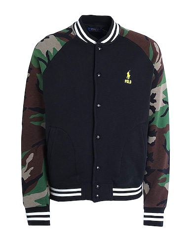 POLO RALPH LAUREN Sweatshirt Black 88% Cotton, 12% Polyester