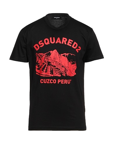 DSQUARED2 T-shirt Nero 100% Cotone