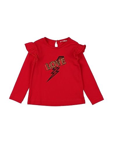 LAURA BIAGIOTTI DOLLS T-shirt Red 95% Cotton, 5% Elastane