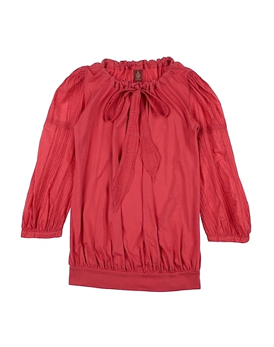 DONDUP Top Brick red 100% Cotton, Viscose