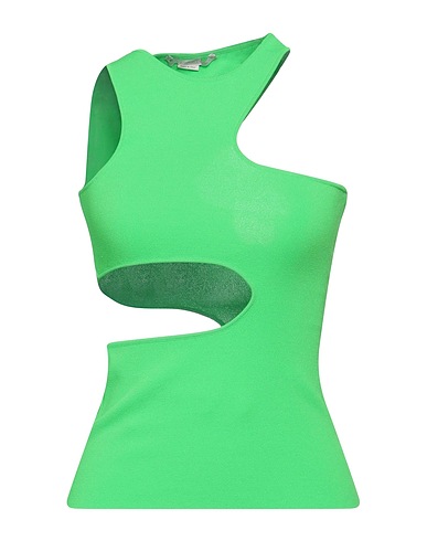 STELLA McCARTNEY Evening top Green 83% Viscose, 17% Polyester